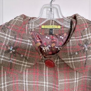 Cute Accent Wool Jacket